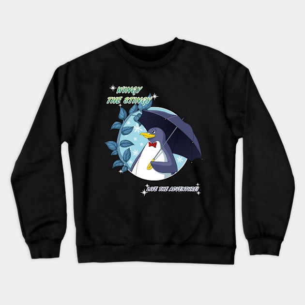 Wingy-the-Stingy, Percy Crewneck Sweatshirt by ice_and_fire_88